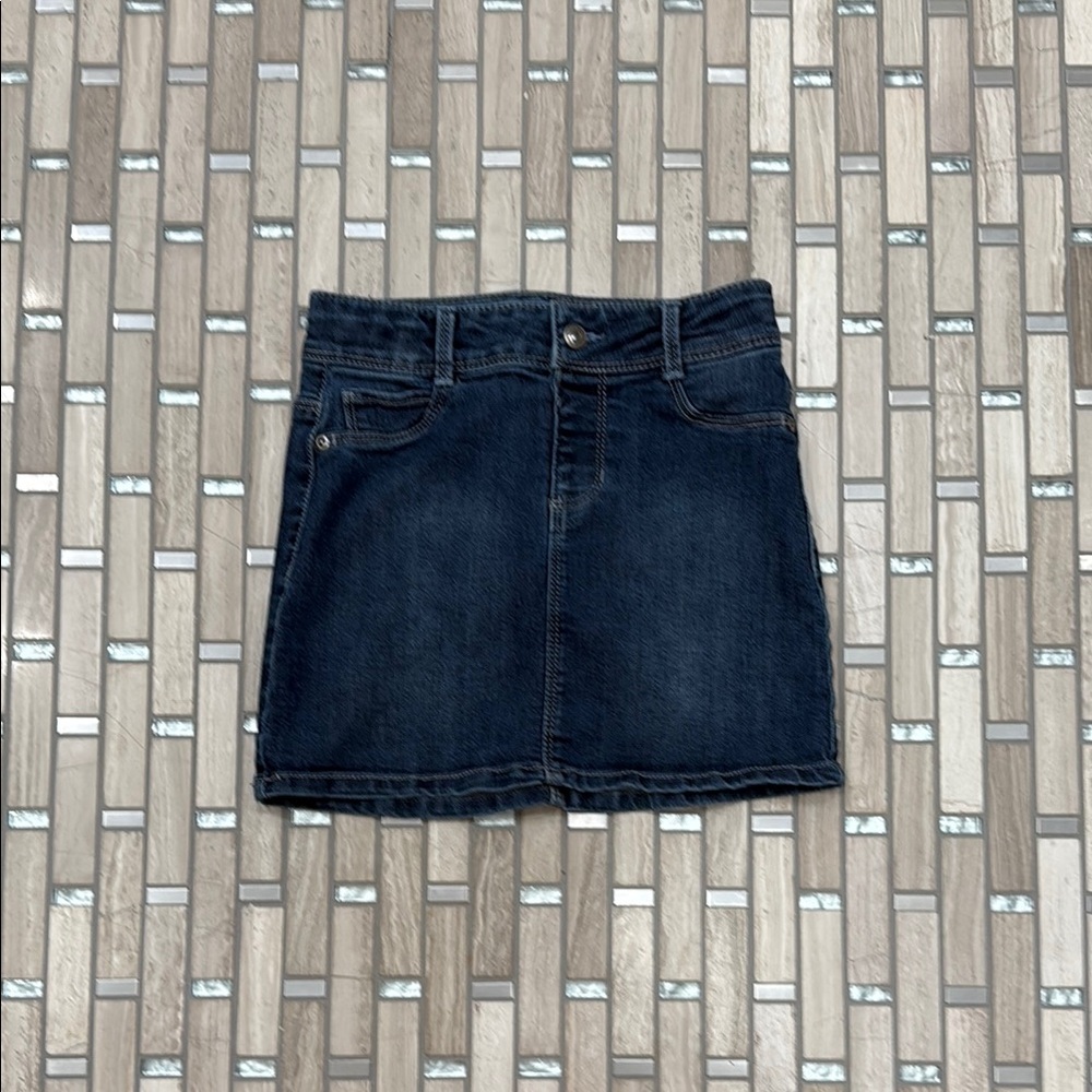 Jumping Beans Blue A-Line Mini Skirt Casual